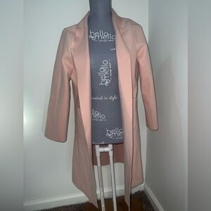 Elegant Pink Women's Coat